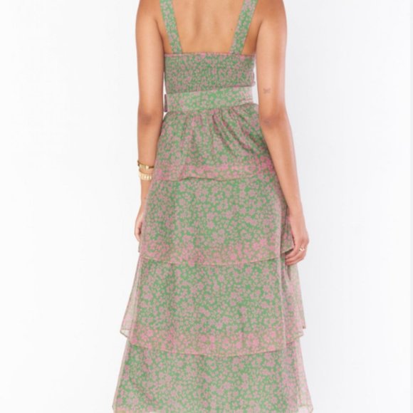 Show Me Your MuMu Cosmopolitan Midi - Watermelon Floral - XL - Picture 4 of 6